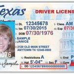 does your texas drivers license audit number change