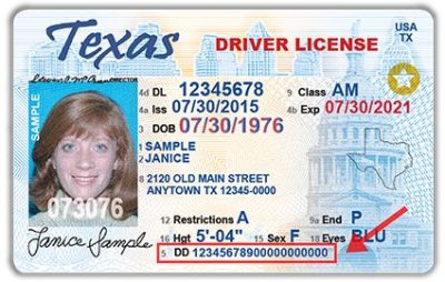 audit number on under 21 drivers license